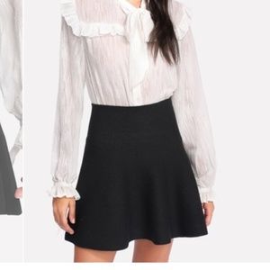 High waisted skirt